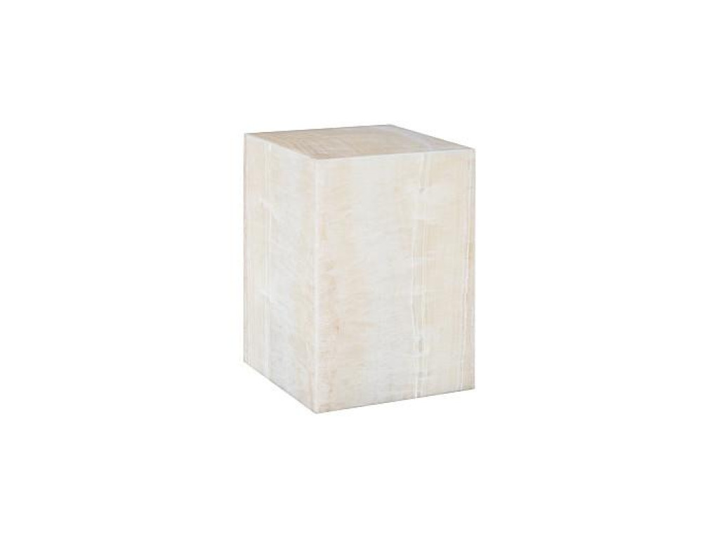 Onyx Lamp Cube, White