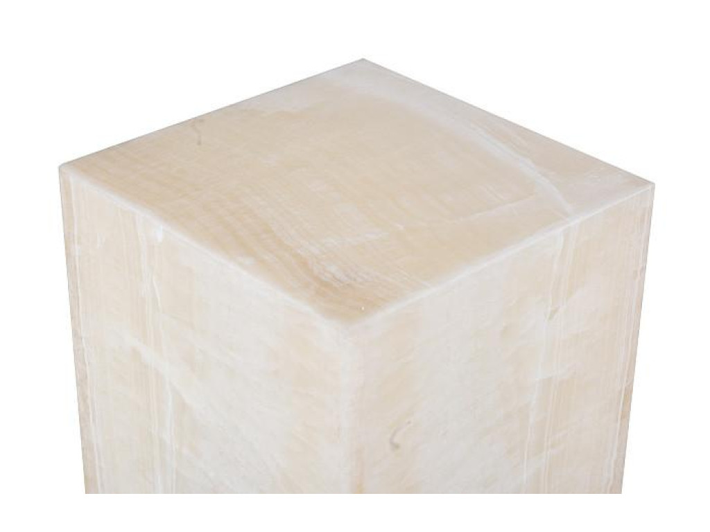 Onyx Lamp Cube, White