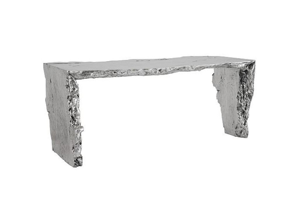 Waterfall Desk, Silver Leaf