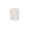 Slice Stool, Round, White Stone thumbnail 1