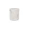Slice Stool, Round, White Stone thumbnail 2