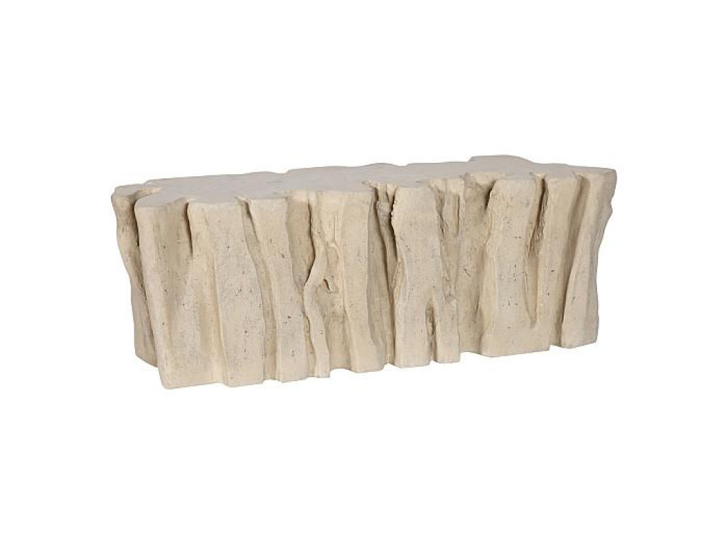 Freeform Root Bench, Roman Stone