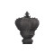 King Chess Sculpture, Cast Stone Black thumbnail 1
