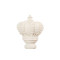 King Chess Sculpture, Cast Stone White thumbnail 2