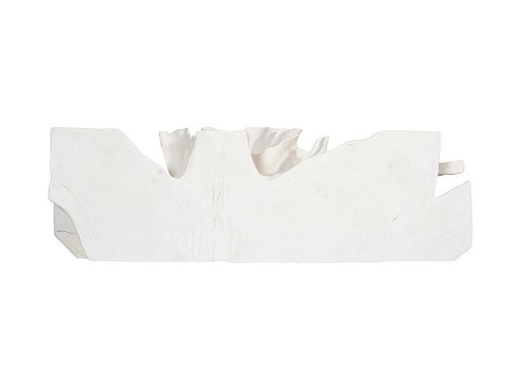 Contour Cast Root Console, White Stone