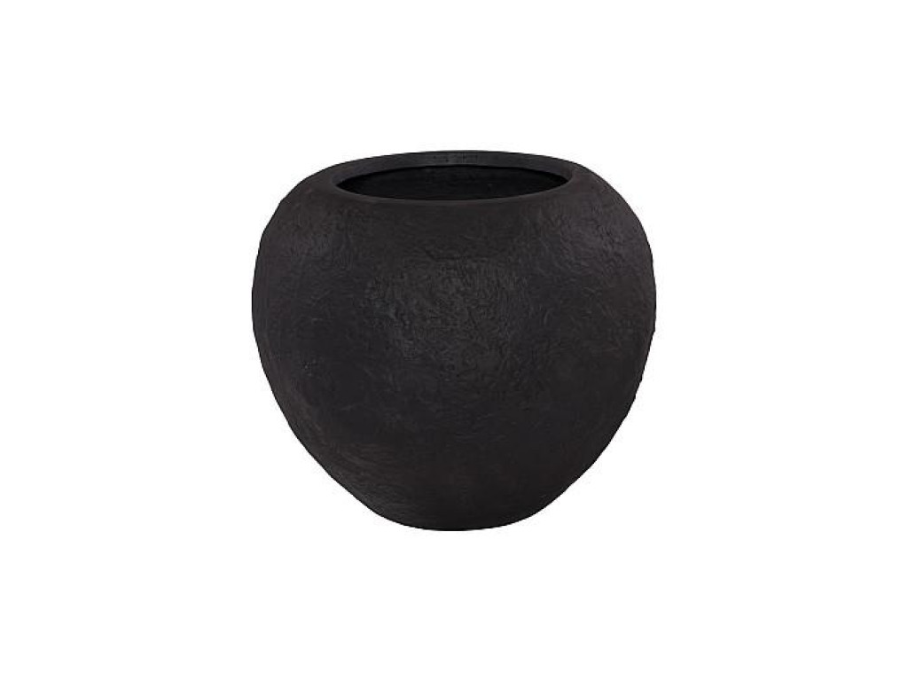 Aera Planter Wide, Black, Medium