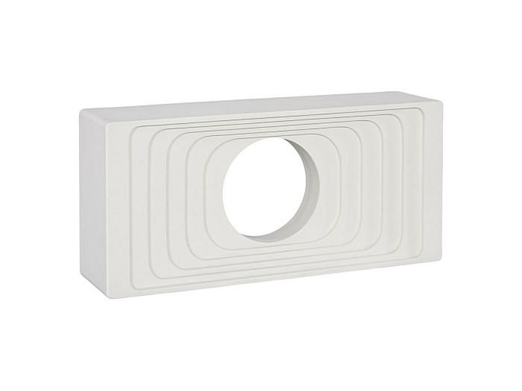 Centered Console Table, Roman Stone