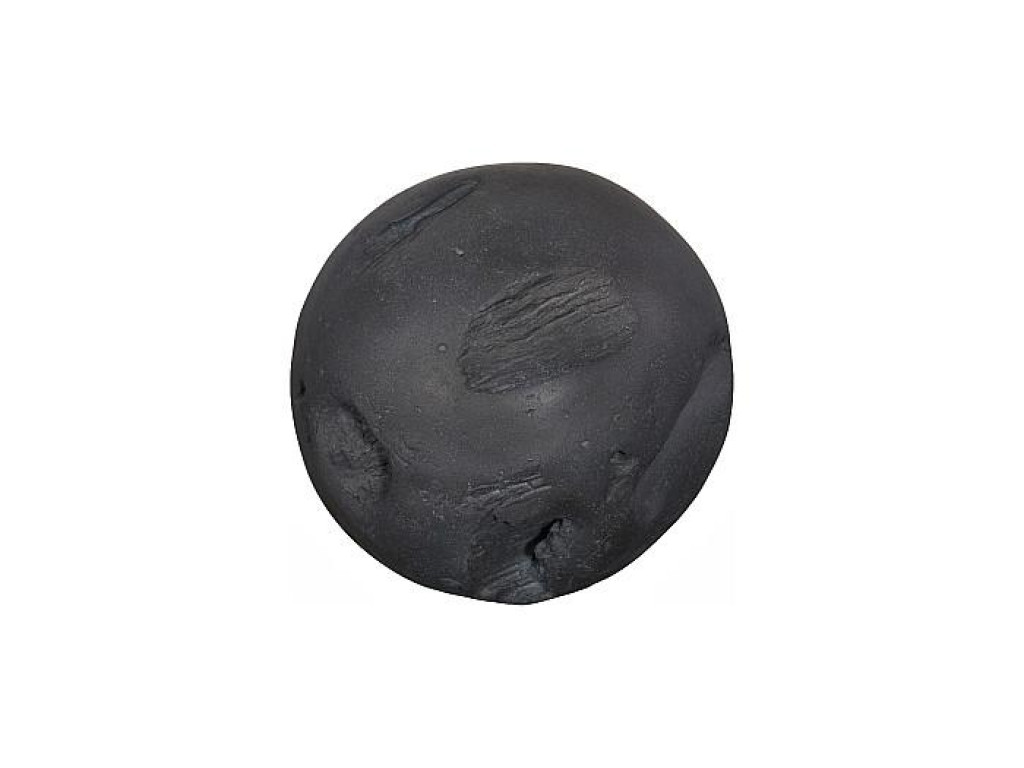Cast Root Floor Ball, SM, Charcoal Stone