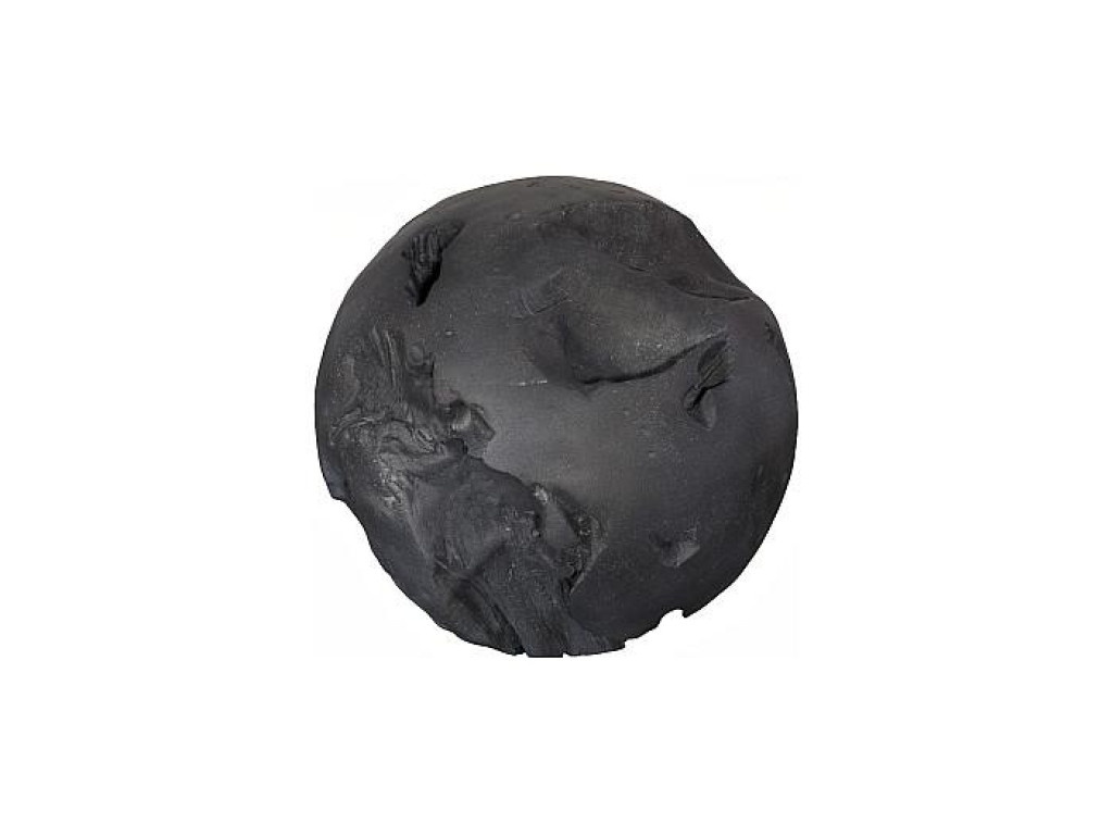 Cast Root Floor Ball, LG, Charcoal Stone