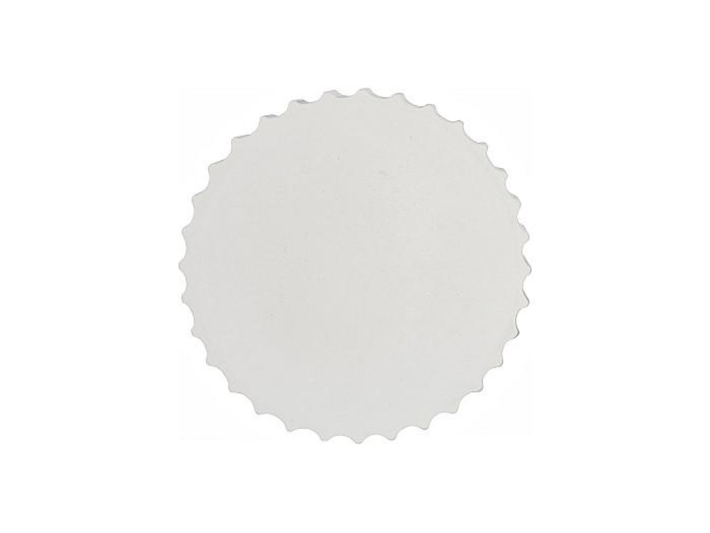 Vetra Side Table, White Stone