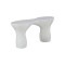 Cadence Console Table, White Stone thumbnail 1