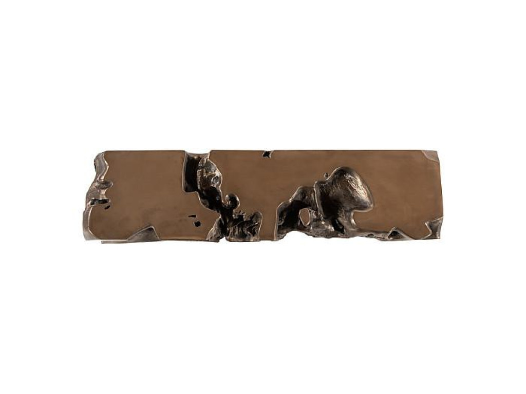 Freeform Bench, Bronze