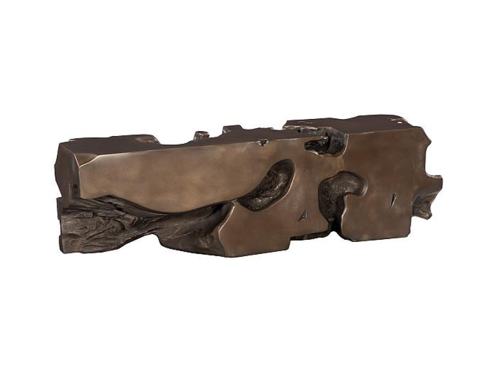 Freeform Bench, Bronze