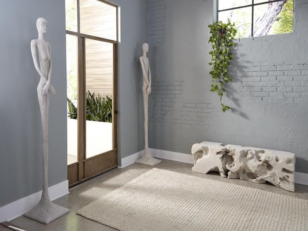 Freeform Bench, Roman Stone