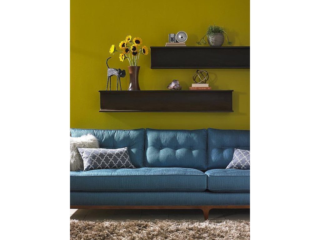 I-Beam Wall Shelf, Rust