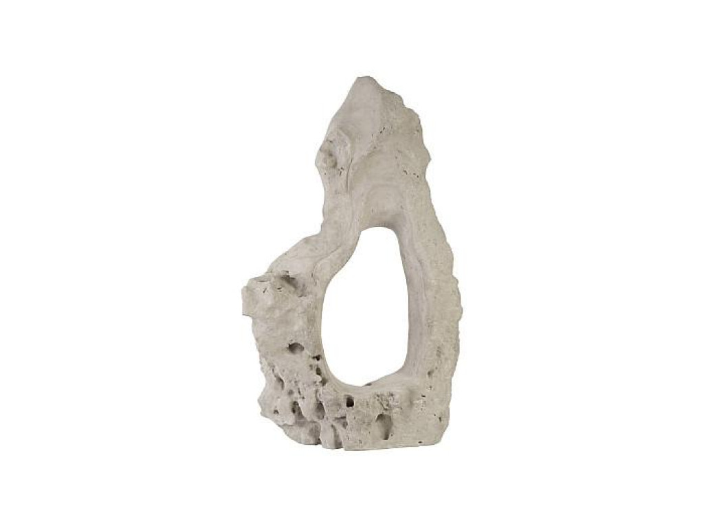 Colossal Cast Stone Sculpture, Single Hole, Roman Stone