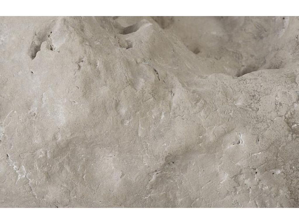 Colossal Cast Stone Sculpture, Single Hole, Roman Stone