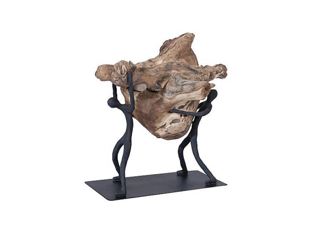 Atlas Tabletop Sculpture, Freeform High Lift, With Base