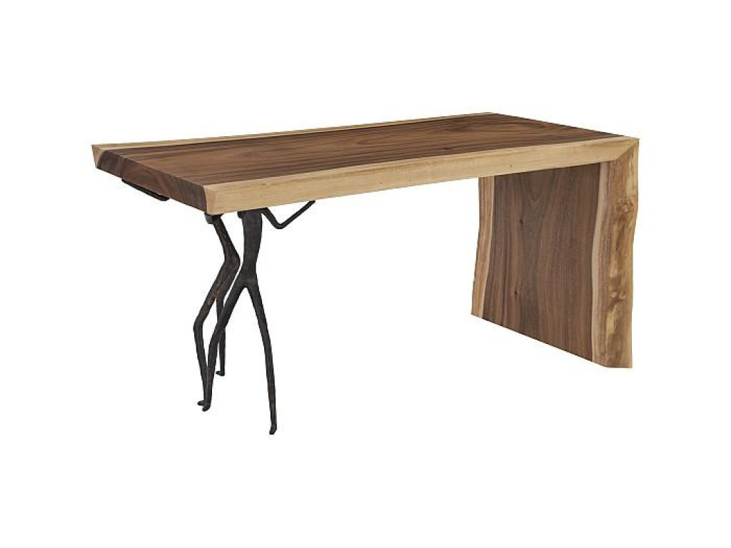 Atlas Desk, Natural, Waterfall Leg
