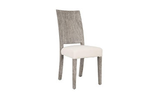 Origins Dining Chair, Gray Stone, Ready to Cover Seat