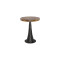 Chuleta Bar Table, Iron Base, Natural thumbnail 1