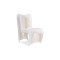 Seat Belt Dining Chair, High Back, White/Off-White thumbnail 1