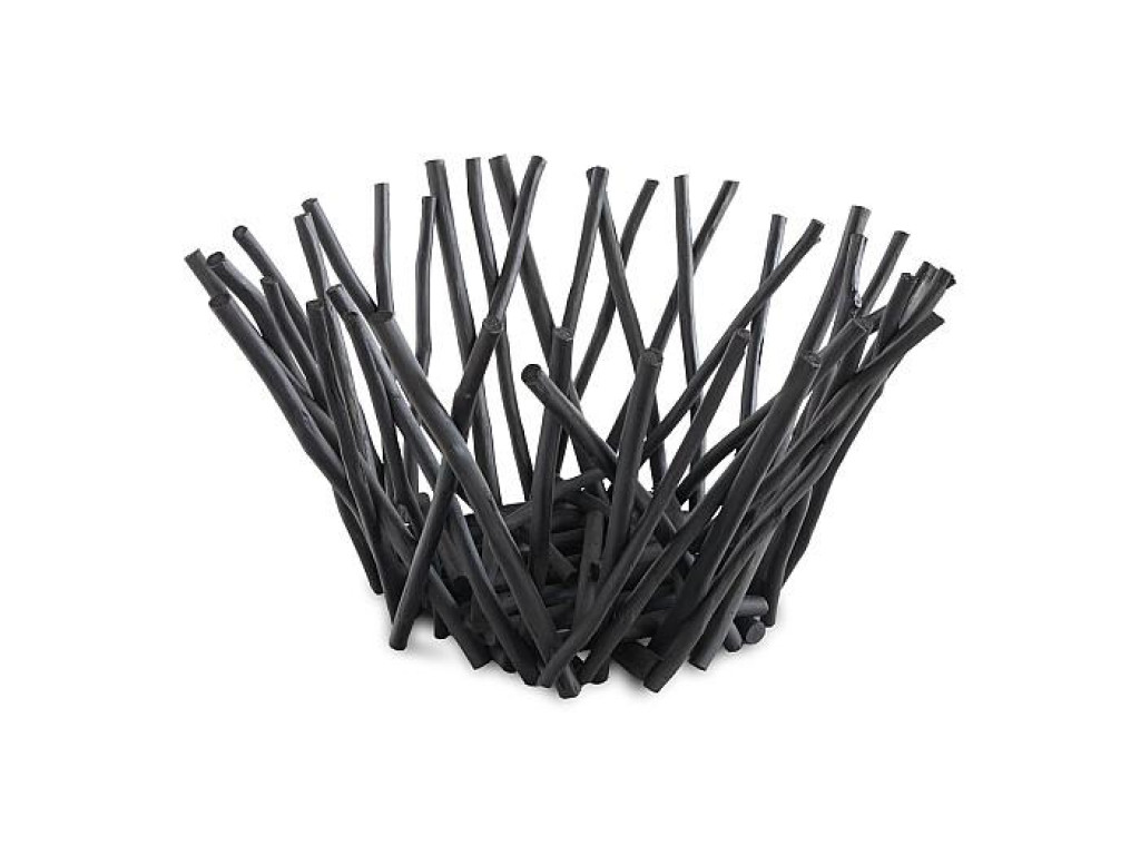 Stick Bowl, Tall, Black