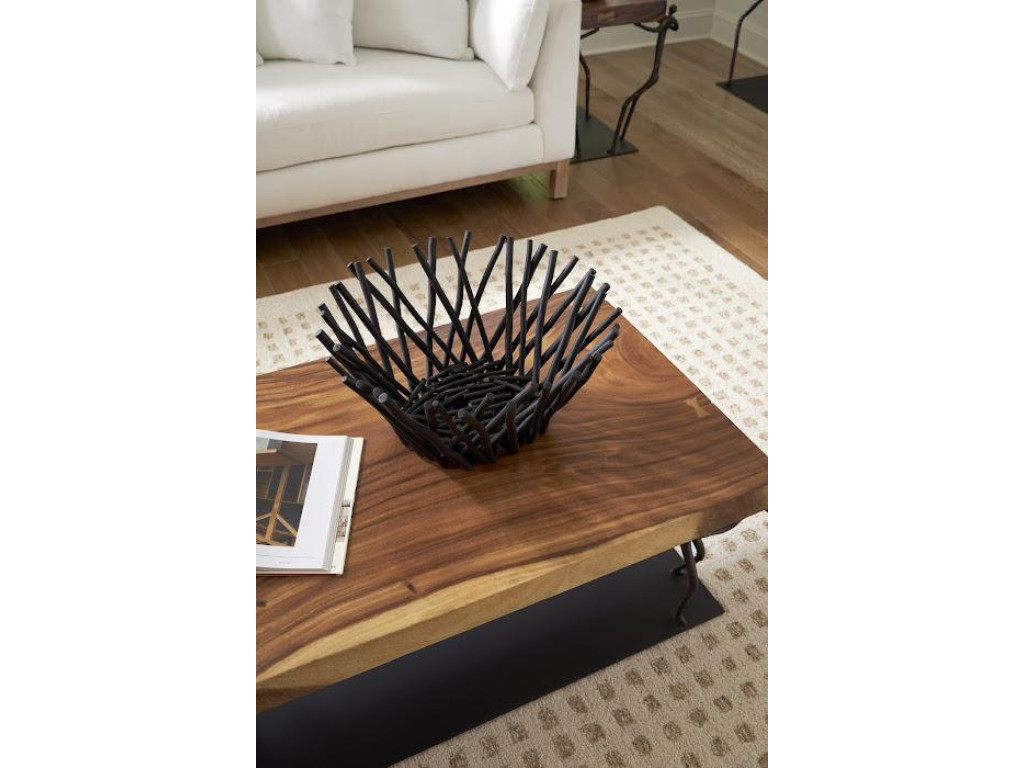 Stick Bowl, Tall, Black