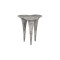 Marley Bar Table, Chamcha Wood, Gray Stone Finish thumbnail 1