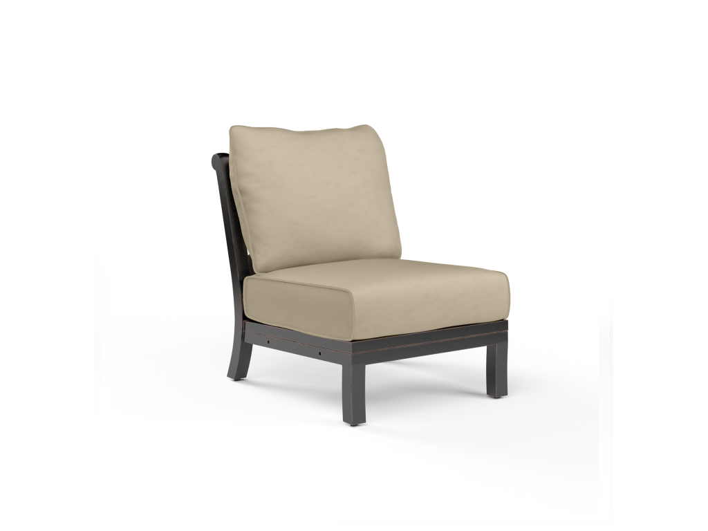 Monterey Armless Club Chair