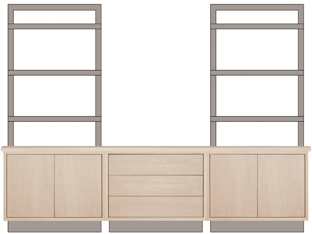 Baylor Etagere Home Office