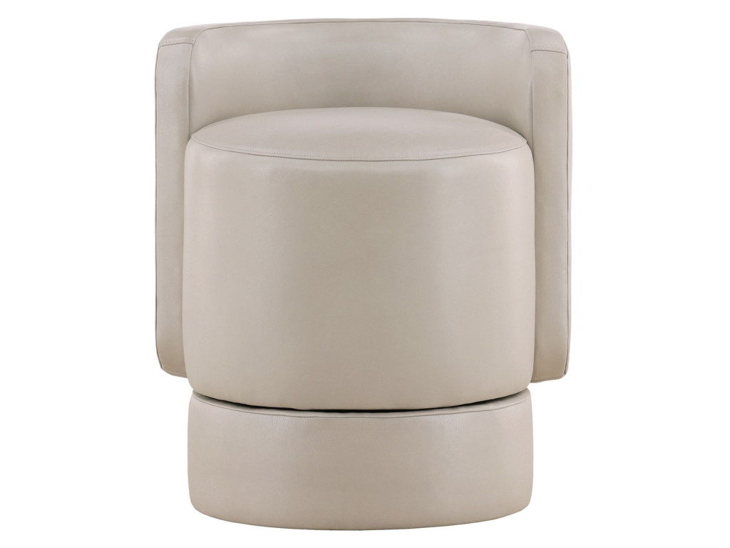 Lily Leather Vanity Stool