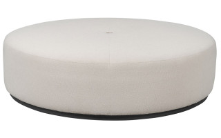Nested Outdoor Round Bench Ottoman
