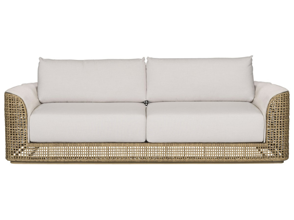 Bliss Outdoor Two Seat Sofa w/ Blanket