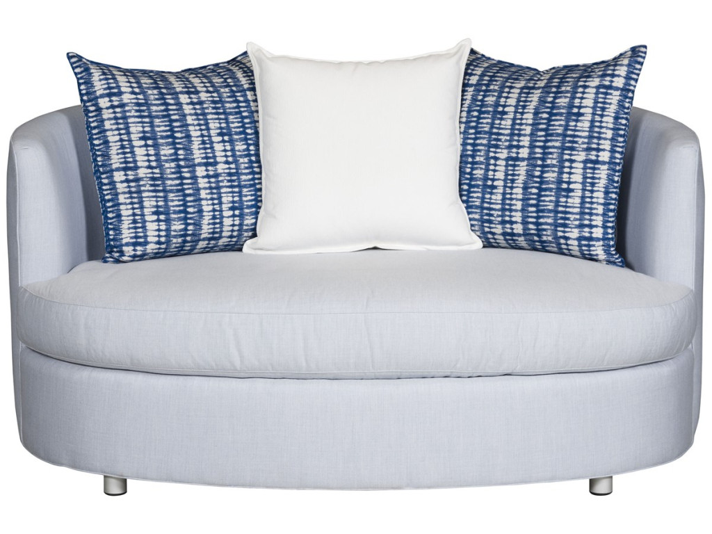 Truesdale Outdoor Oval Settee