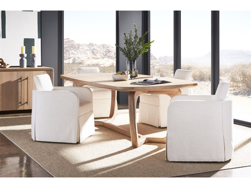 Form Buffet With Wood Doors