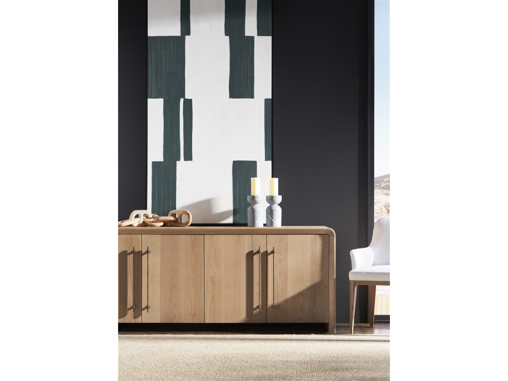 Form Buffet With Wood Doors