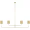 Go Lightly 70" Four Light Linear Chandelier thumbnail 1