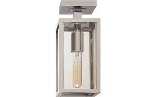 Fresno Small Framed Semi-Flush Mount