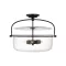 Lorford Medium Semi-Flush Lantern thumbnail 2