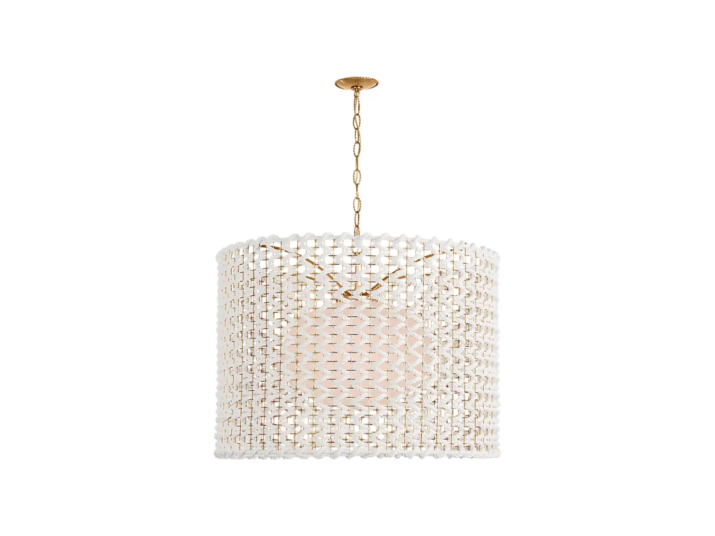 Catania 40" Hanging Shade with Woven Rope