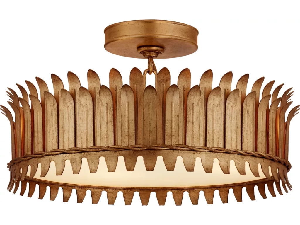 Leslie 16" Semi-Flush