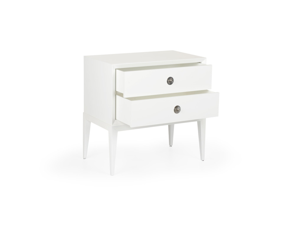 Beveled Side Chest 2 Drawers