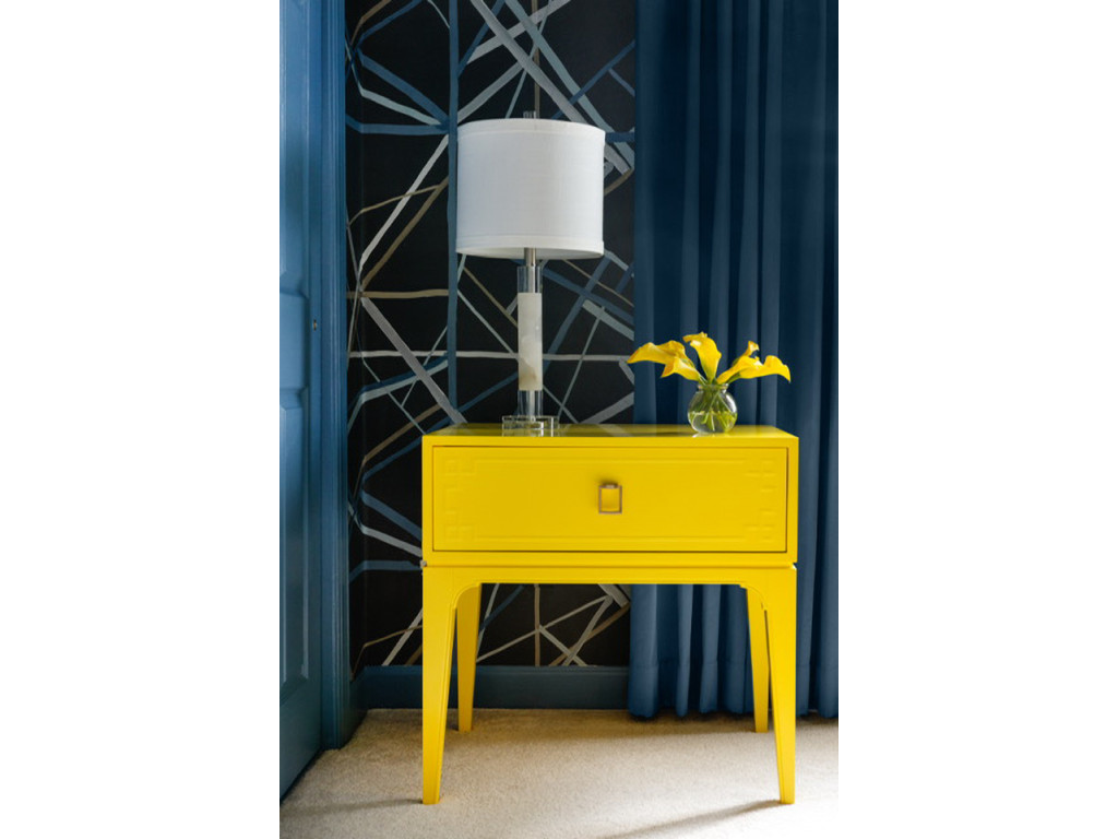 Greek Key Night Stand