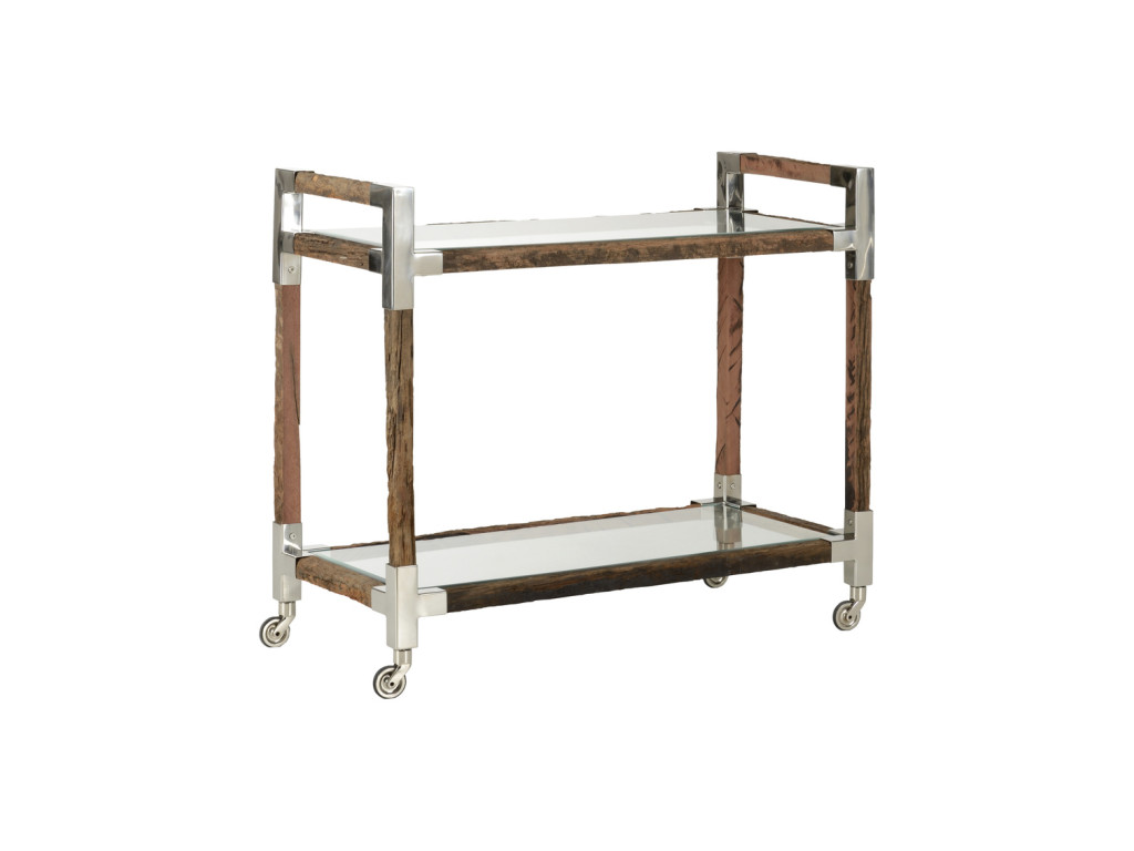 Rustic Glam Bar Cart (Lg)