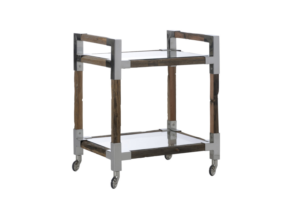 Rustic Glam Bar Cart (Sm)