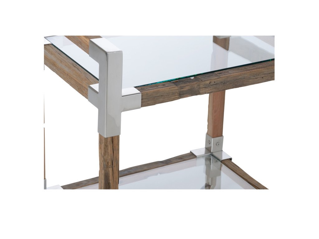 Rustic Glam Bar Cart (Sm)